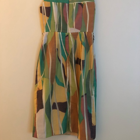 Kay Unger geometric cocktail dress - Picture 1 of 4